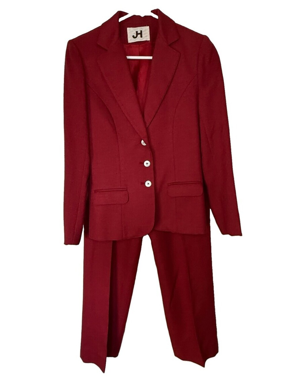 Vintage JH Collectibles Womens Career Suit Blazer & Pants Set Size 0-2